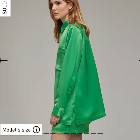 Y-3 CLASSIC TECH SILK UTILITY SHIRT - Picture 10 of 11